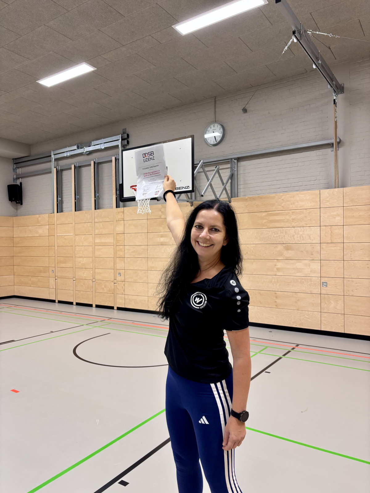 B-Lizenz für unsere Trainerin Itschi