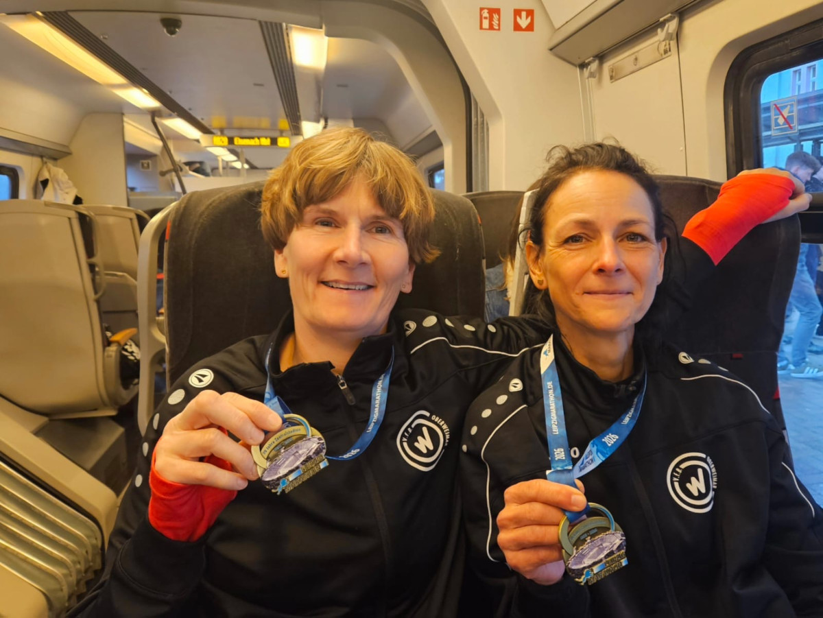 Unsere Laufguides in Bestform!