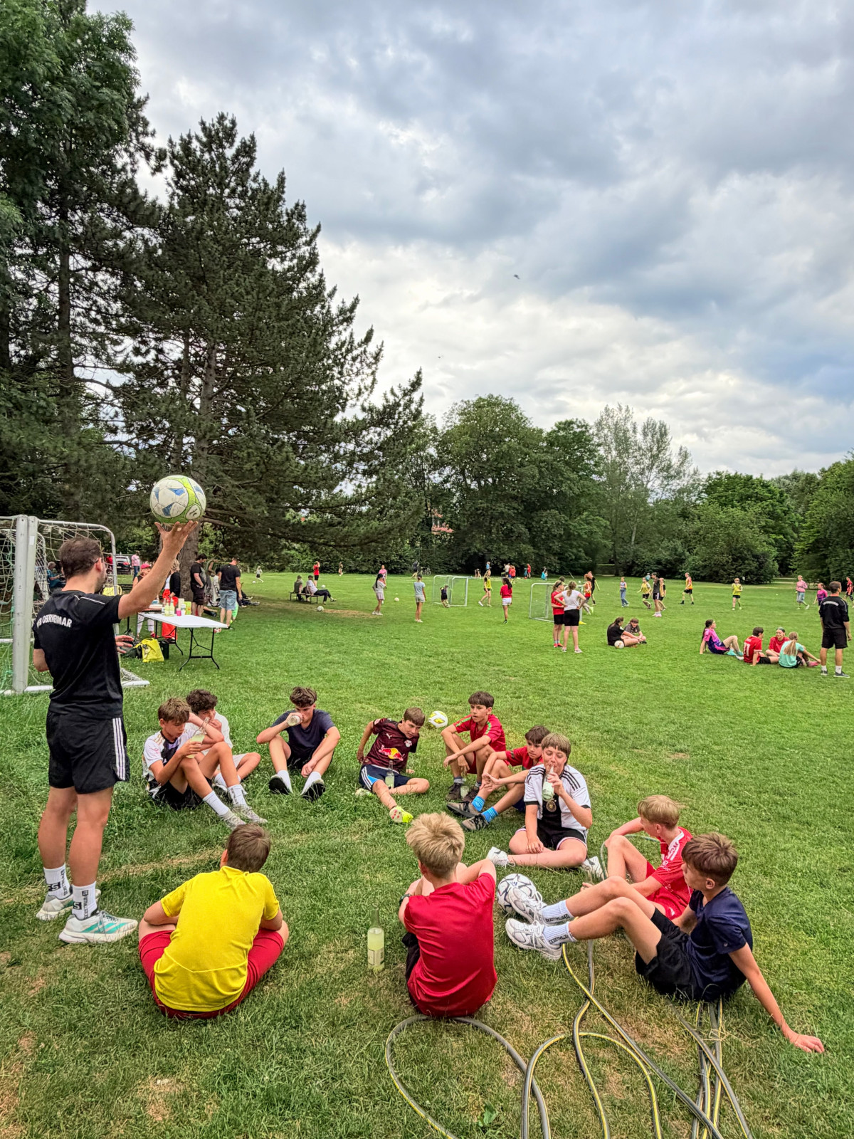 Saisonabschluss auf dem Parksportplatz Saisonabschluss auf dem Parksportplatz