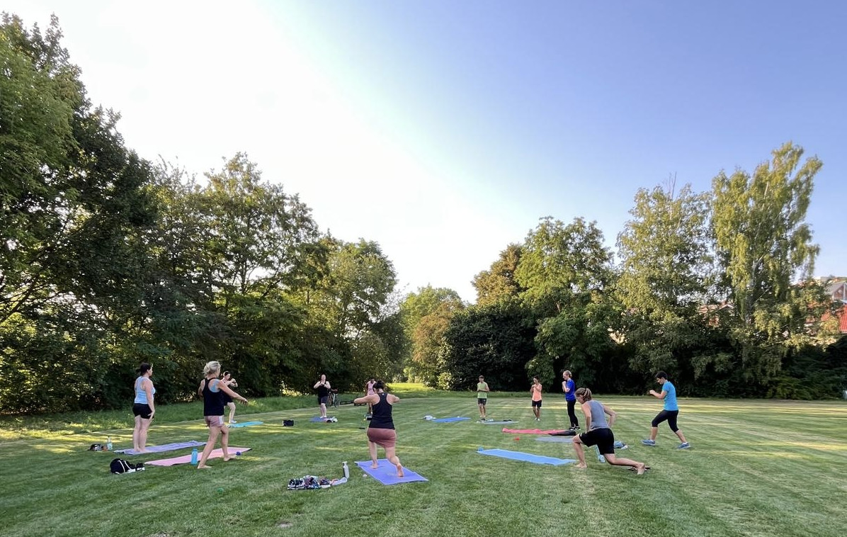 Sport im Freien bei über 30 Grad