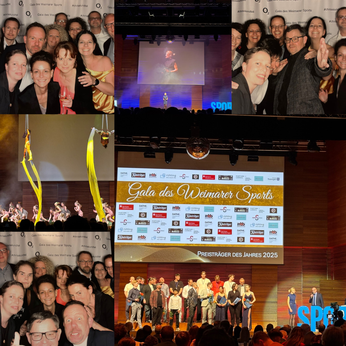 VfB Oberweimar bei der Gala des Weimarer Sports 2026
