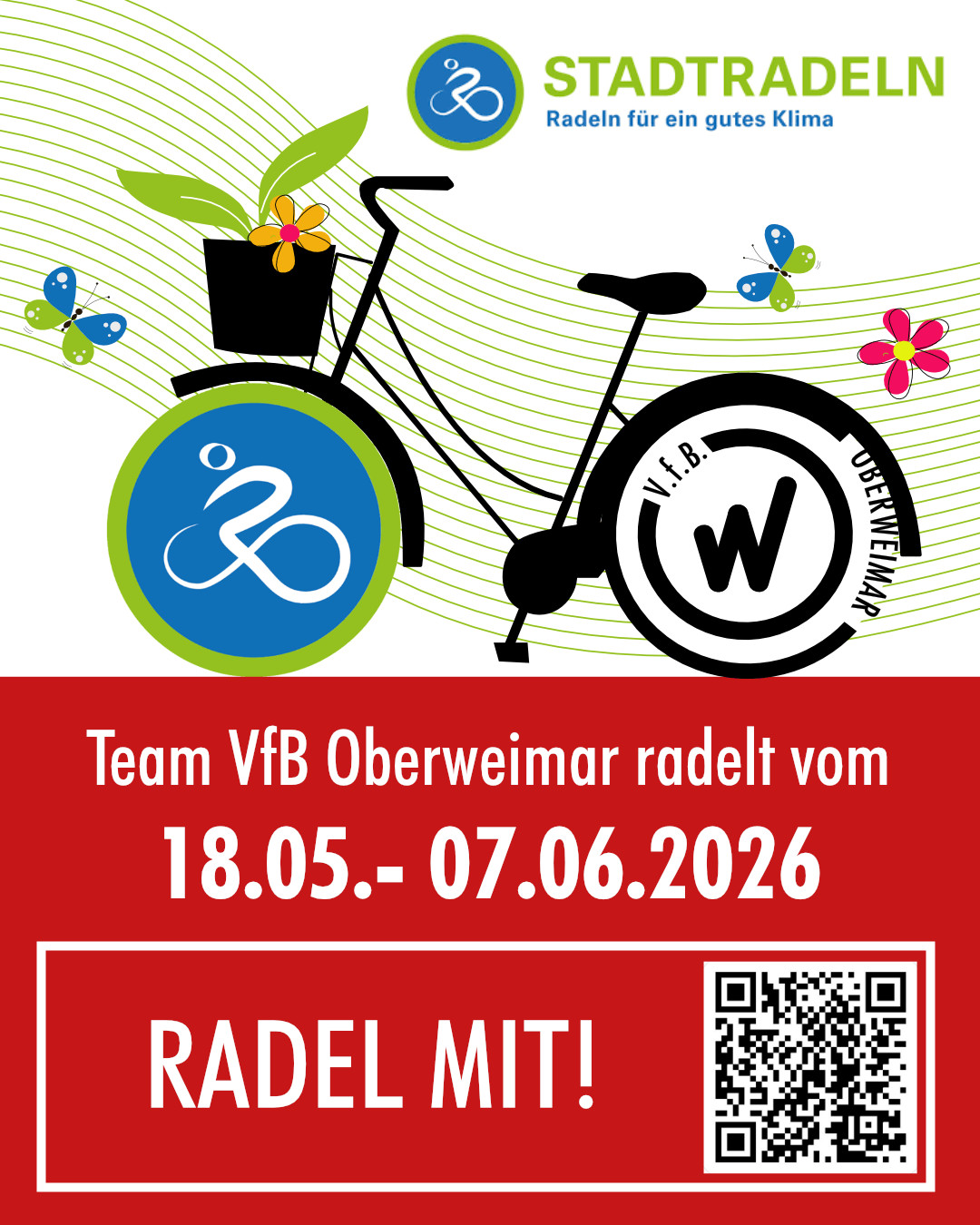 Ja, ich glaub wir radeln schon wieder... Ja, ich glaub wir radeln schon wieder...