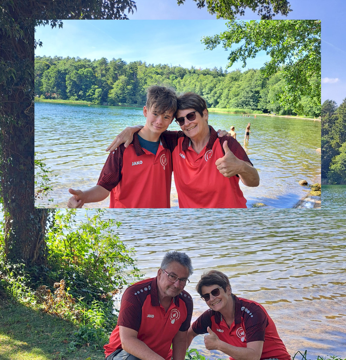 Liebe Grüße aus Neuglobsow am Stichlinsee Liebe Grüße aus Neuglobsow am Stichlinsee