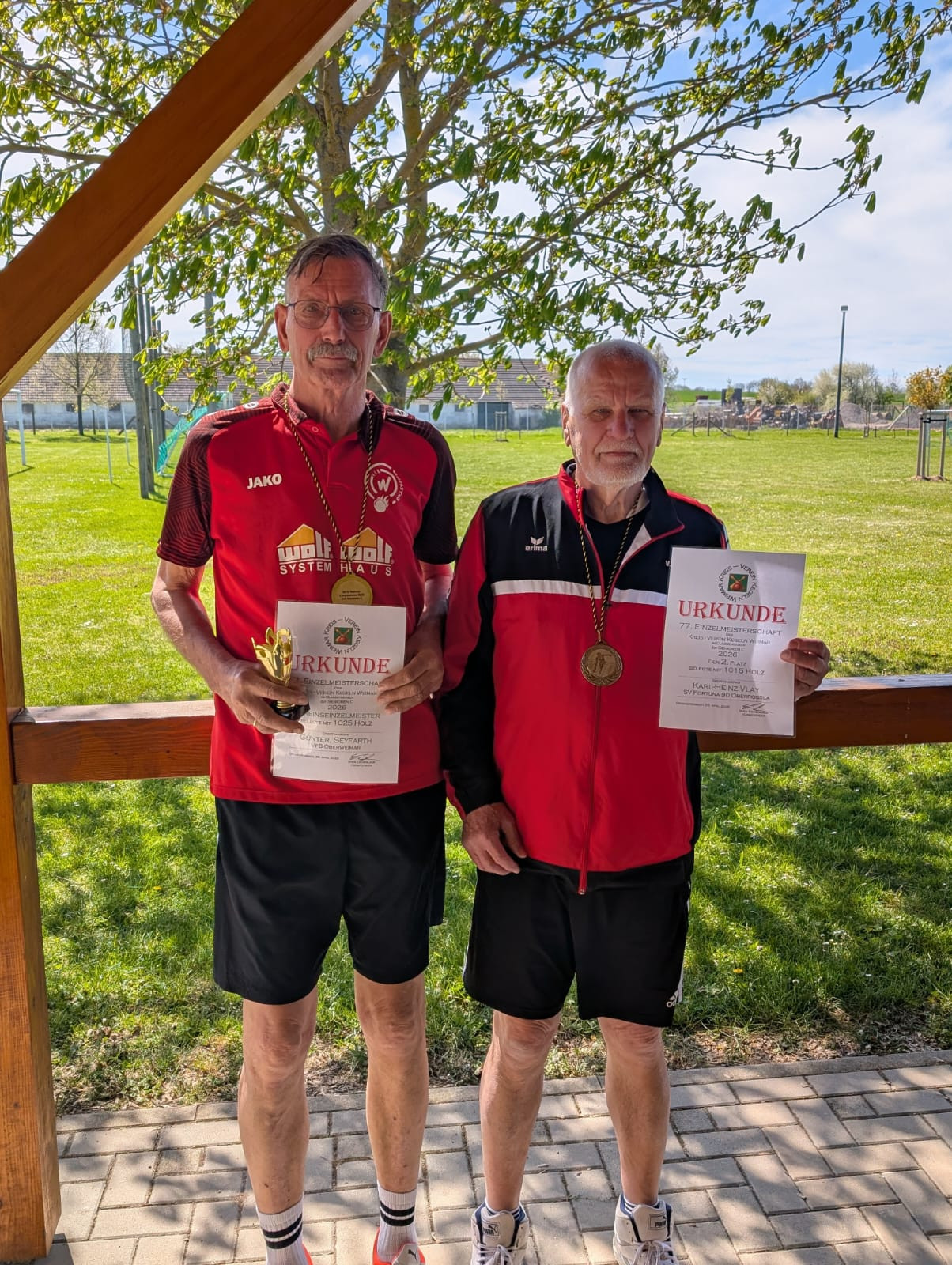 Günter Seyfarth wurde Kreismeister in der Altersklasse Senioren C