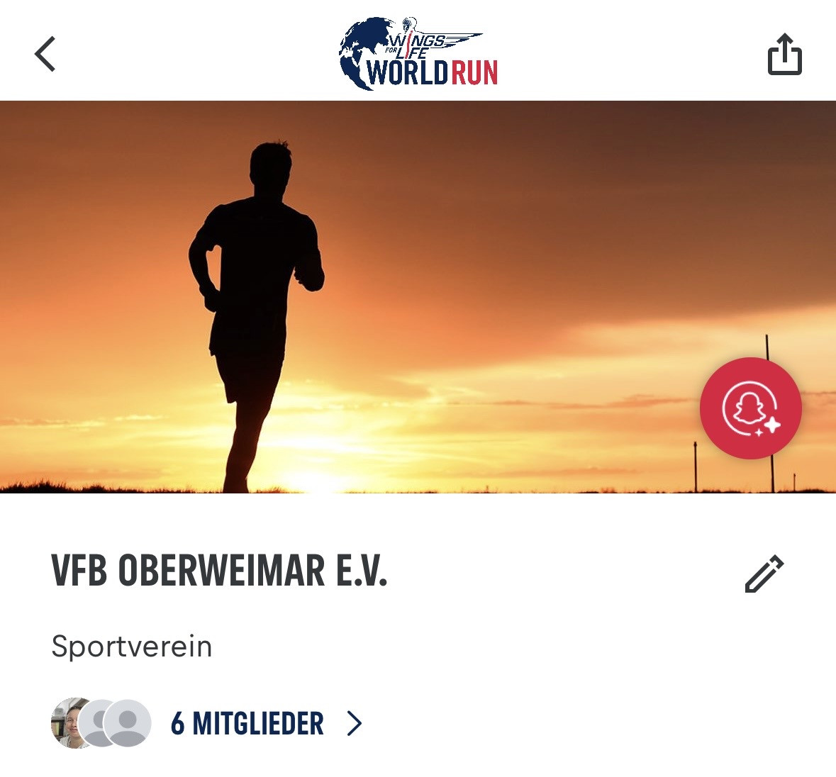 VfB Team beim Wings for Life World Run VfB Team beim Wings for Life World Run