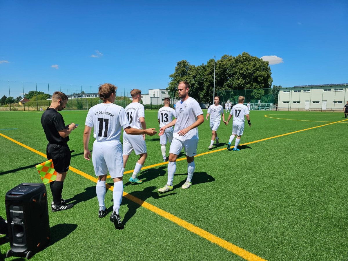 Erstes Testspiel gegen Schott Jena