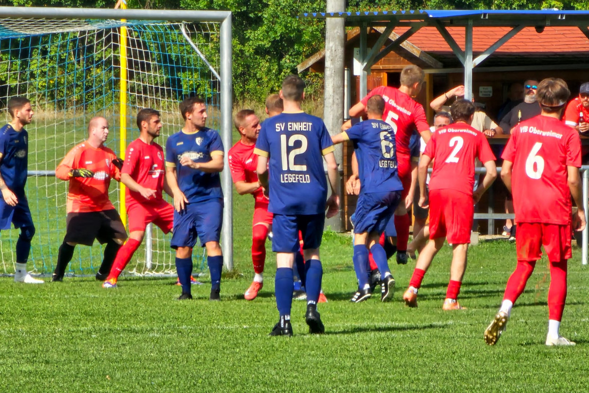 Pokalspiel Einheit Legefed - VfB Oberweimar 0:10
