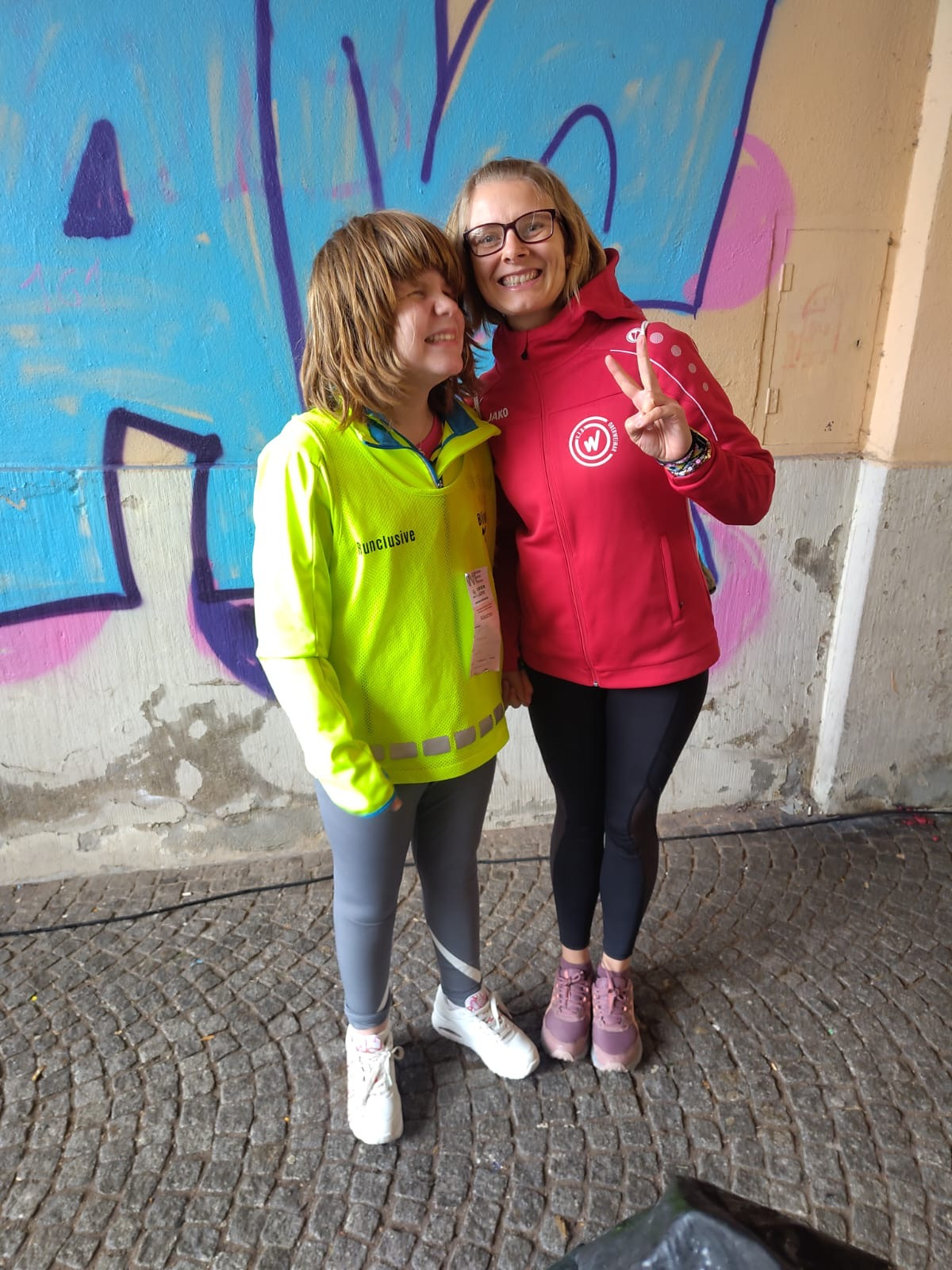 Runclusive bei den Kinderläufen Runclusive bei den Kinderläufen