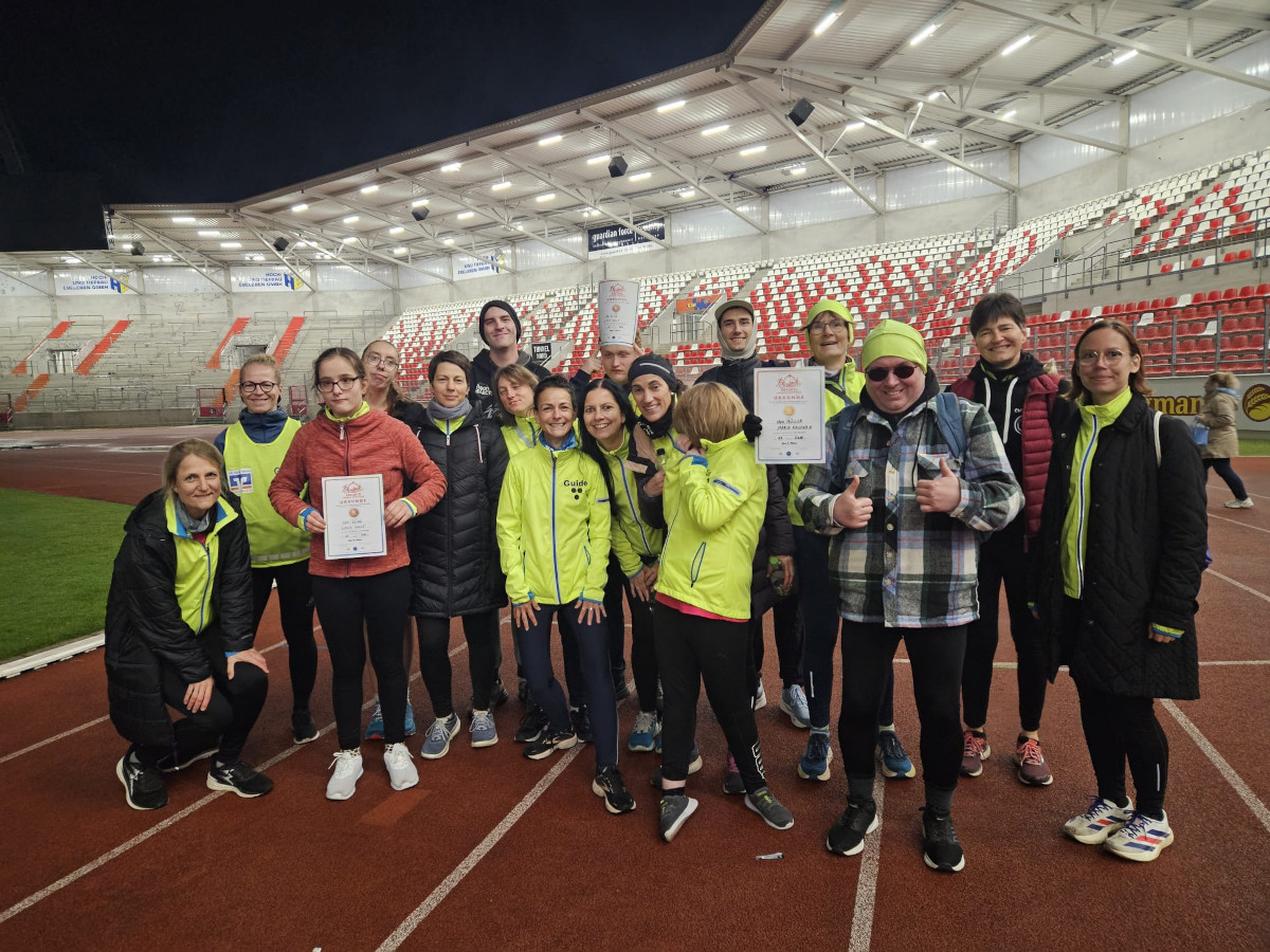 Runclusive gemeinsam am Start in Erfurt!