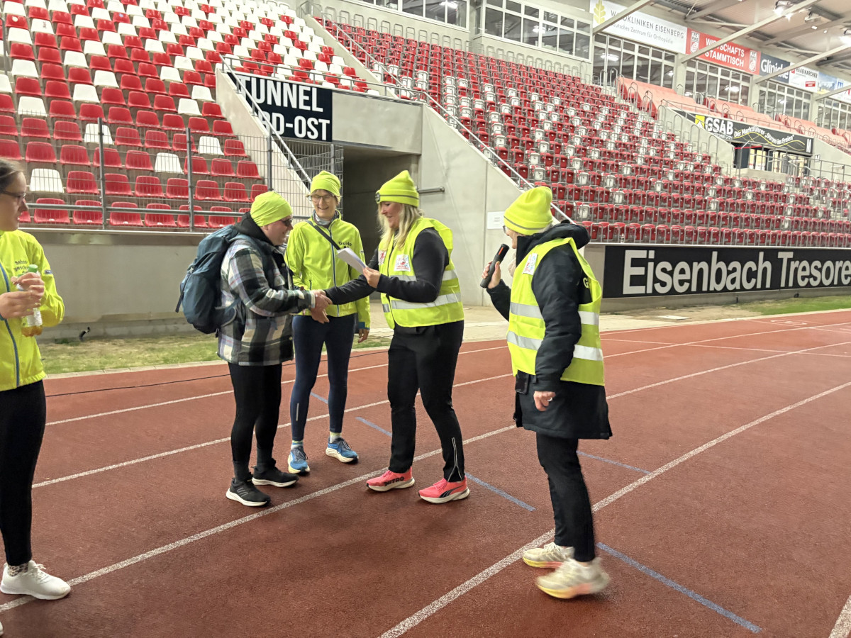 Runclusive gemeinsam am Start in Erfurt!