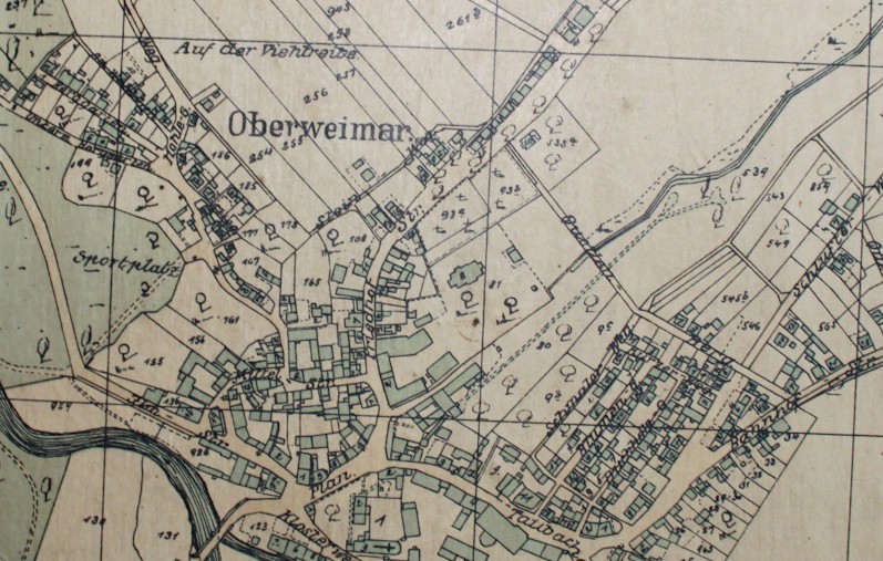 Ausschnitt aus dem Stadtplan 1926