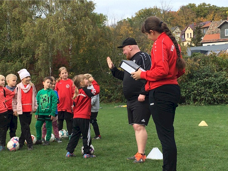 Der 3. Tag im Fussballferiencamp des VfB Oberweimar