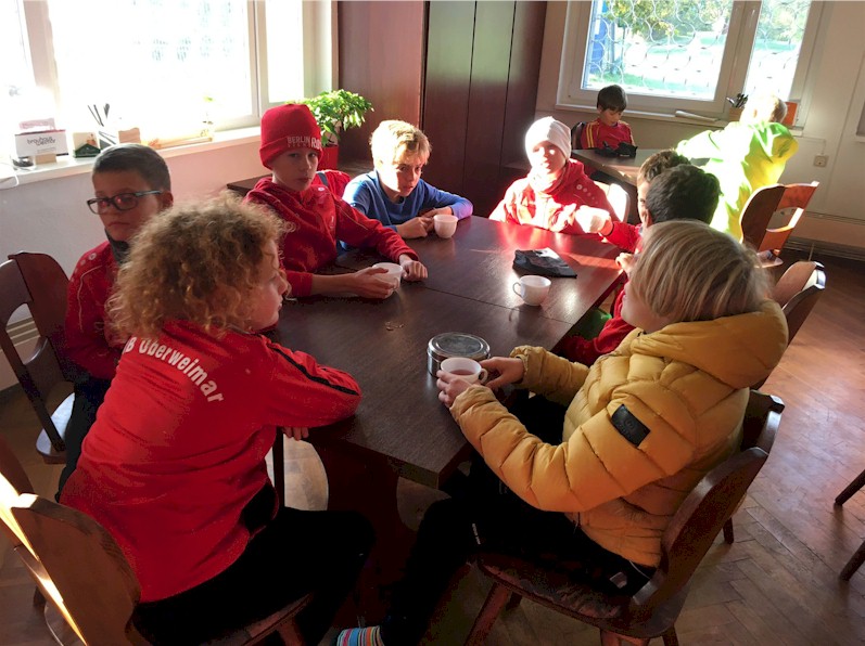 Der vorletzte Tag im Fussballcamp