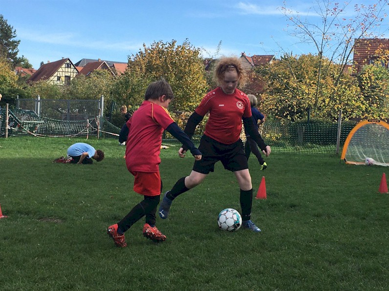 Der vorletzte Tag im Fussballcamp